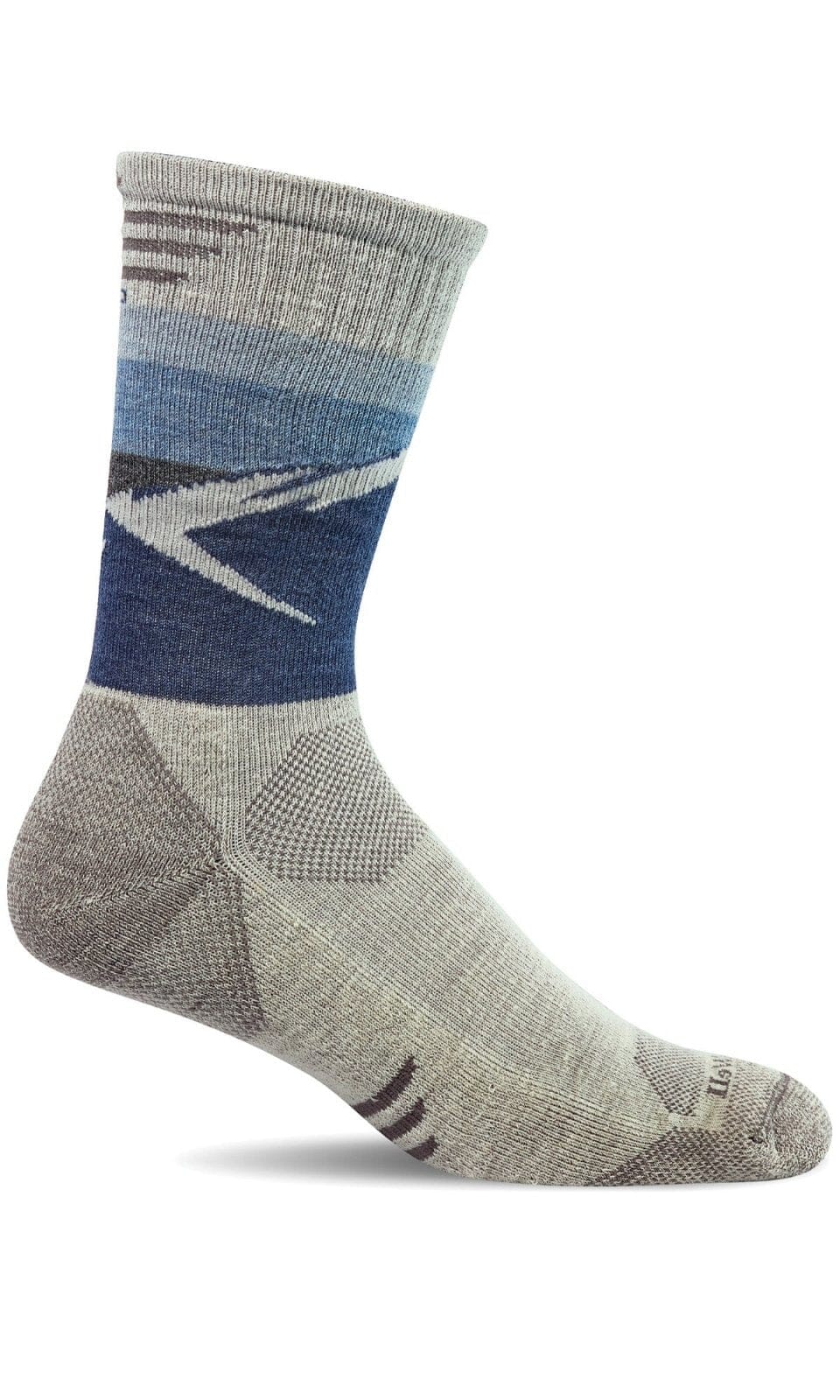 Men's Modern Mountain Crew | Moderate Graduated Compression Socks - Image 4