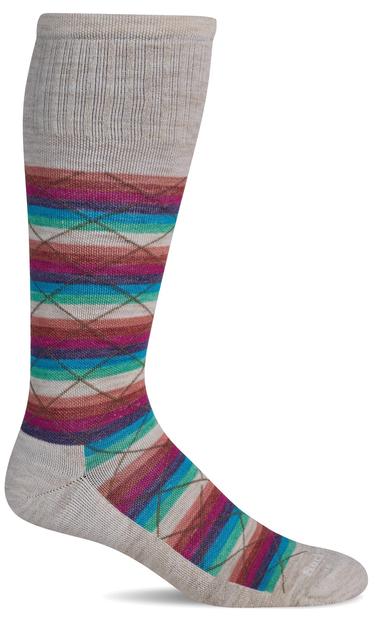 Women's Full Array | Moderate Graduated Compression Socks | Wide Calf Fit - Image 3